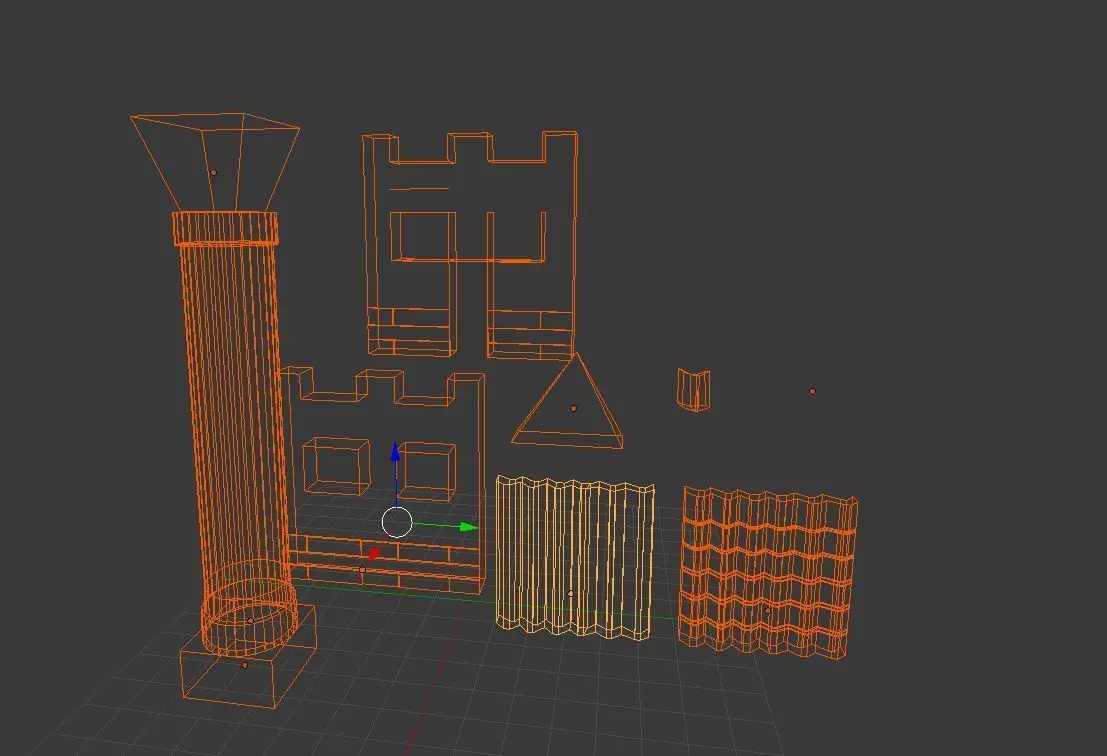 Spartan architecture kit Free 3D model_0