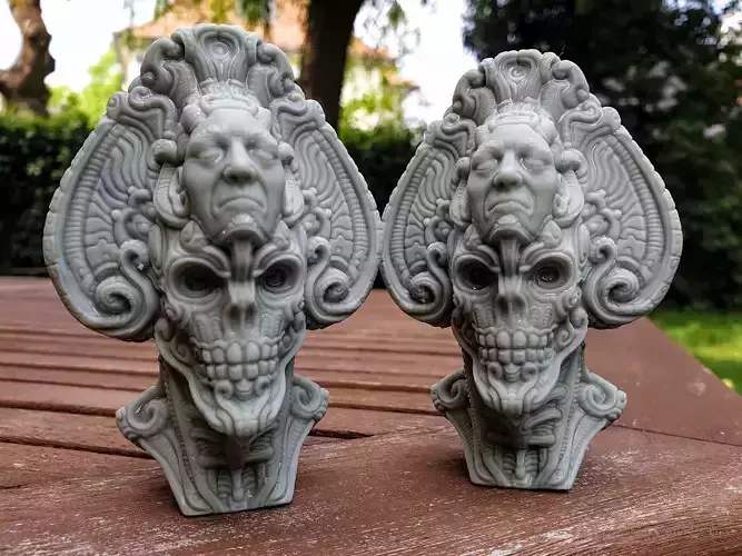Avatar of a dead emperor 3D print model