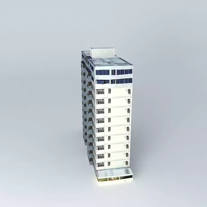 Building in Valle Frio Free 3D model