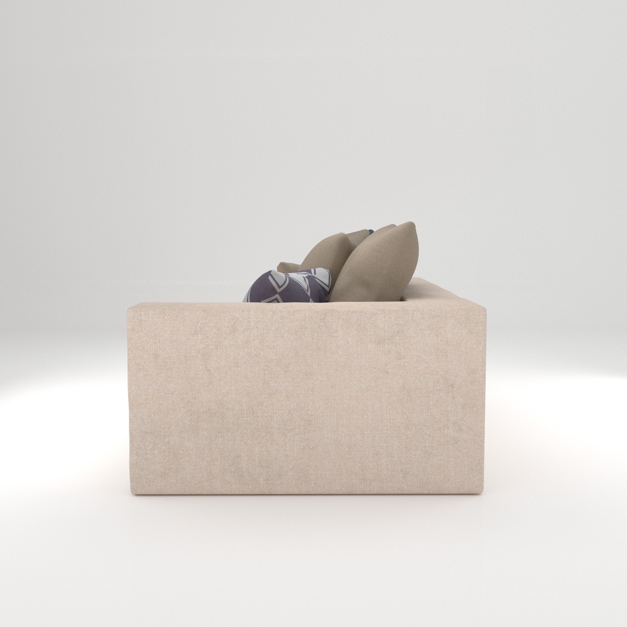 Cubic sofa 3D model_4