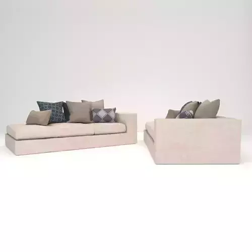 Cubic sofa 3D model