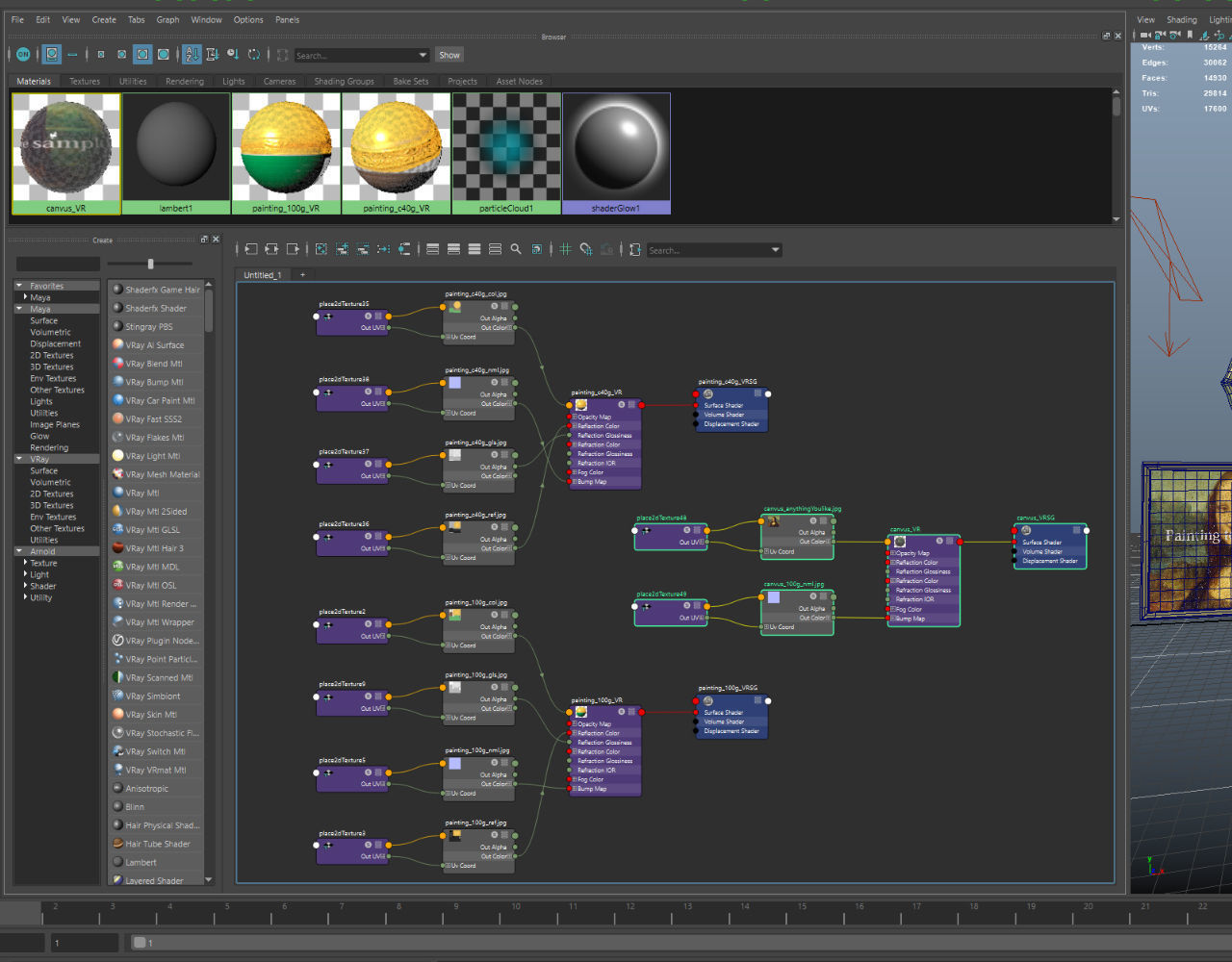 paintingFrames mona lisa - mona lisa 3D model_6