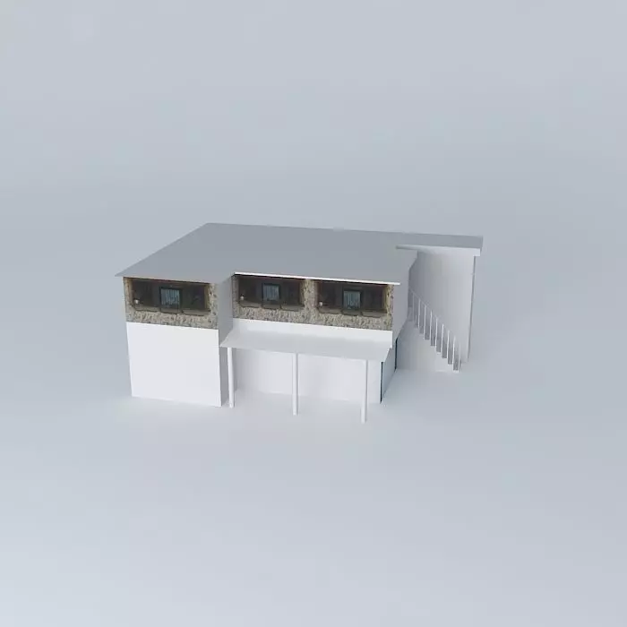 Home box Free 3D model