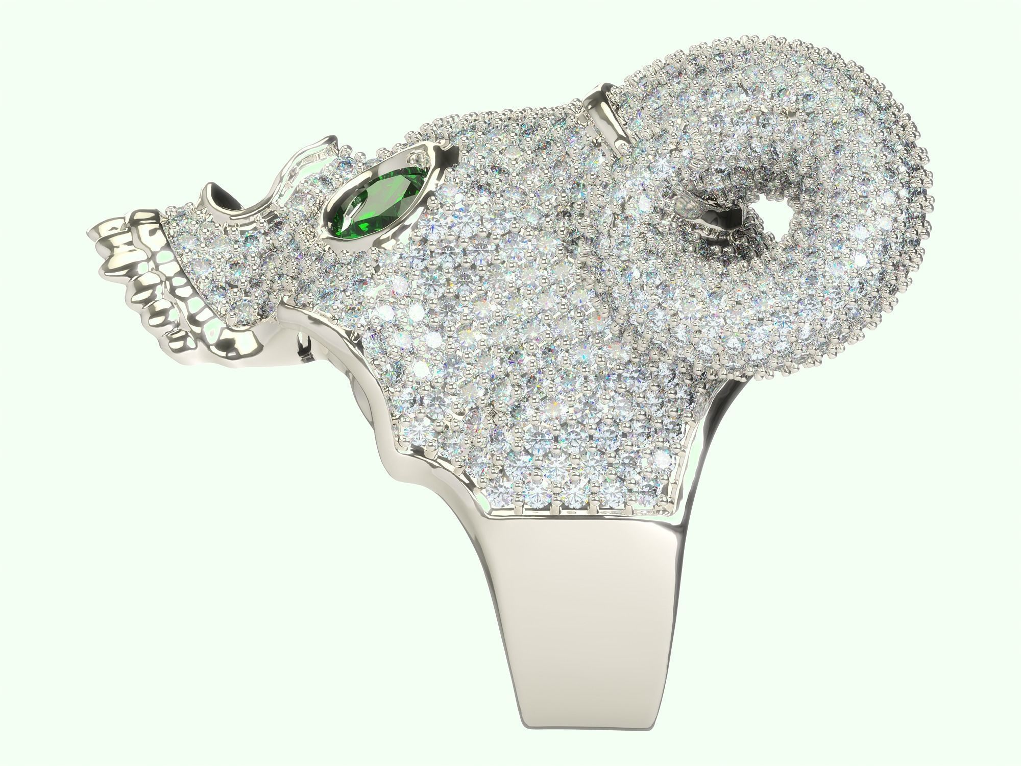 Ring 0232 3D print model_7