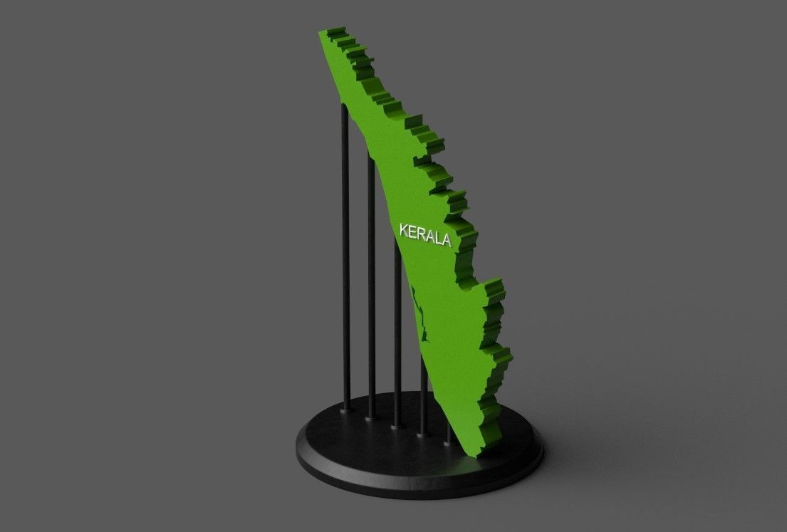 Kerala model 3D print model_1