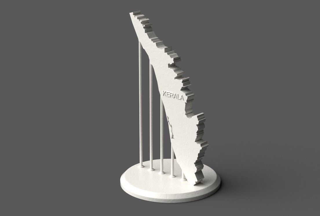 Kerala model 3D print model_3