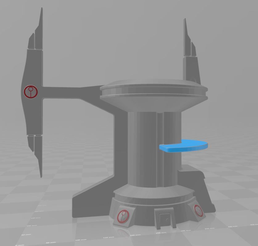 Tau Building Tower 3D print model_3