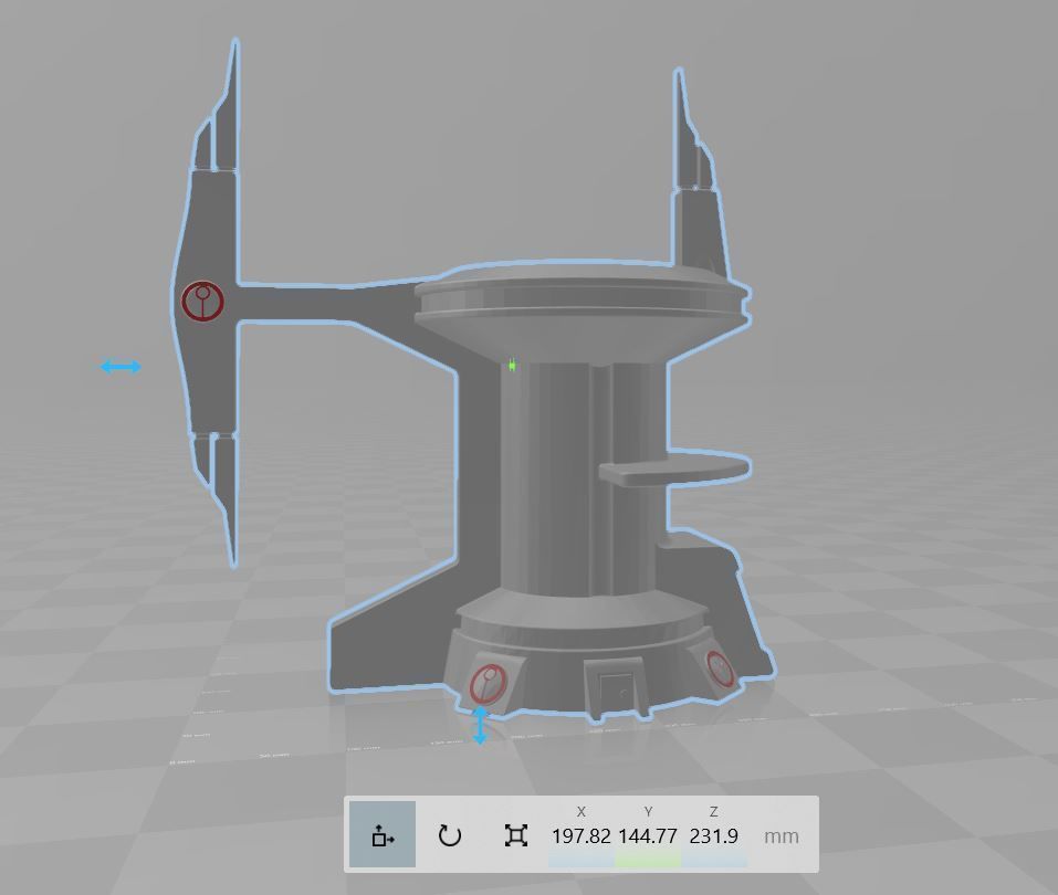 Tau Building Tower 3D print model_2