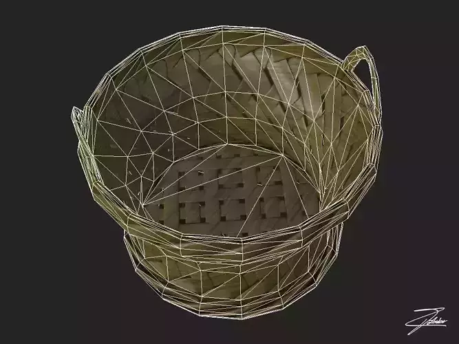 Wicker basket 3