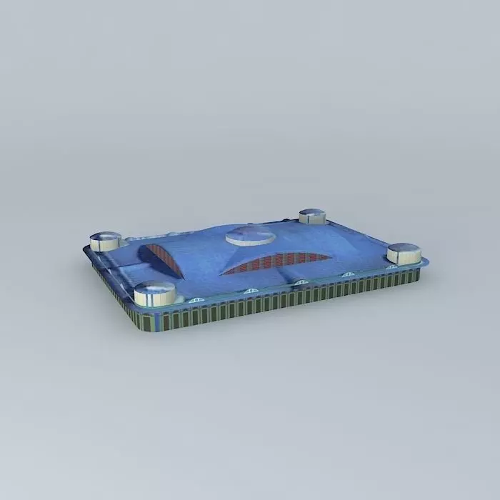 Maracaibo Arts Center Free 3D model