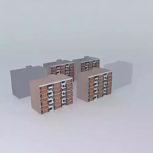 Residential Garden Park Free 3D model