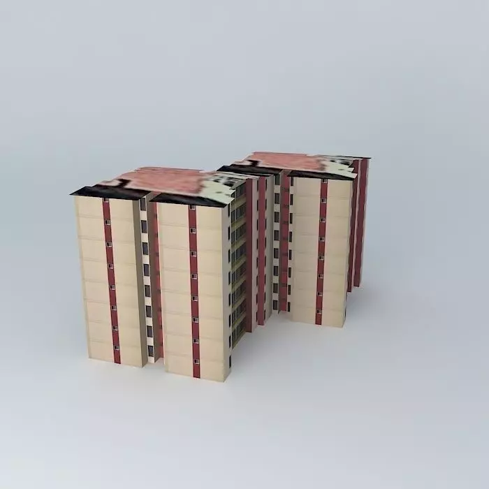 Residences Rio Arriba Torres 12 and 13 Free 3D model_0