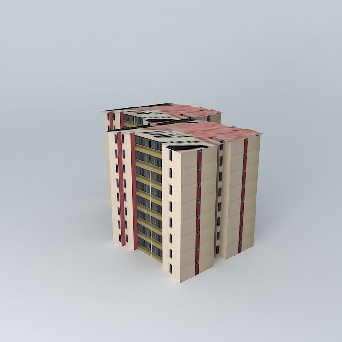 Residences Rio Arriba Torres 12 and 13 Free 3D model_2