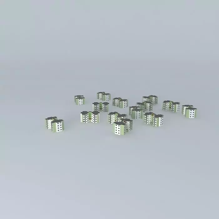 The Modines set of dice Free 3D model