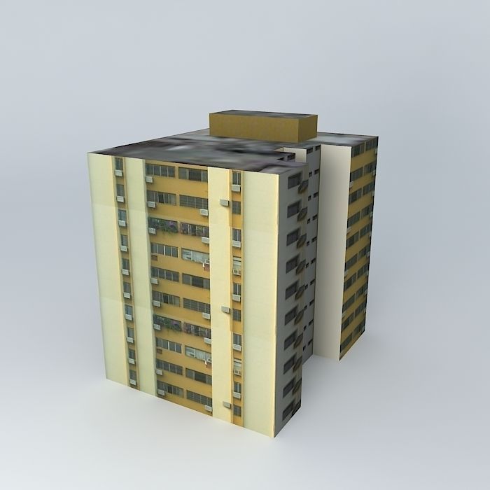 Building Don Mario Free 3D model_1