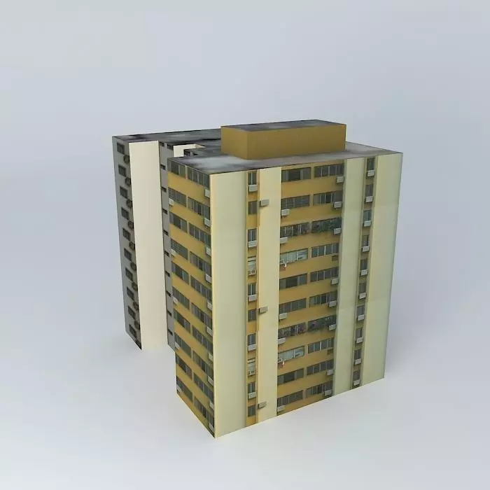 Building Don Mario Free 3D model_0