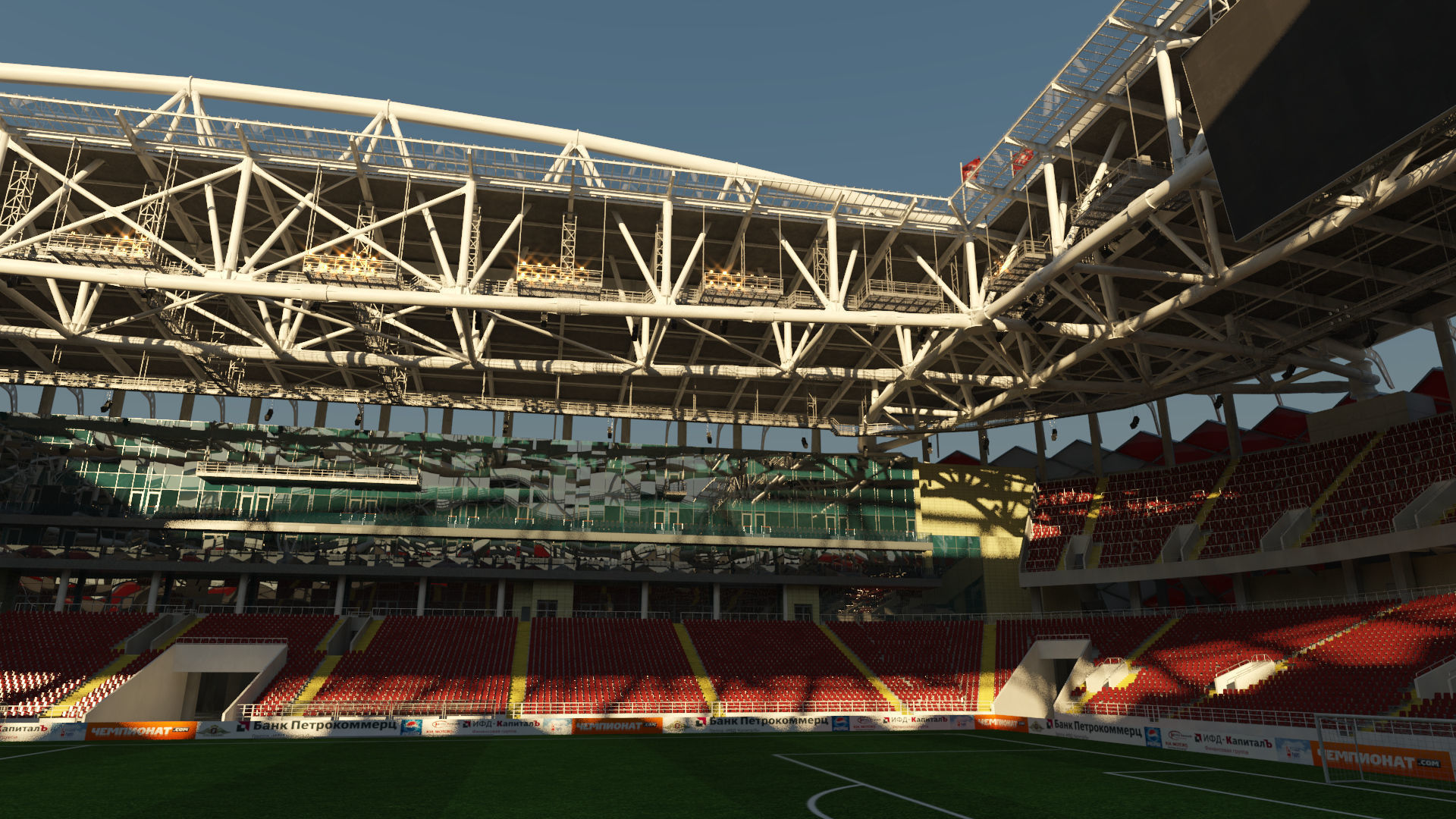 Football Soccer Stadium Spartak Moscow - Otkrytiye Arena  3D model_9