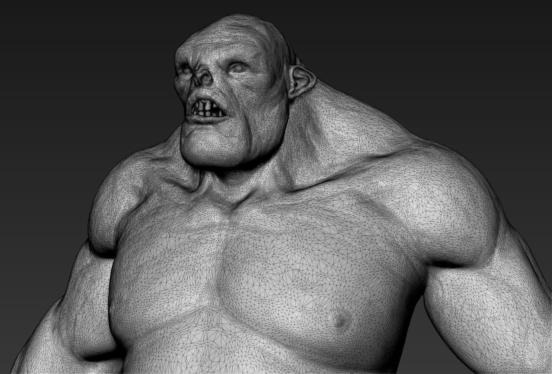Troll ogre 3D model_7