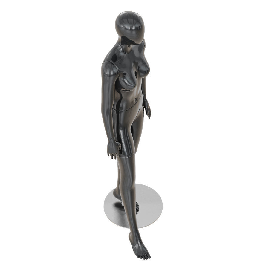 Abstract female mannequin 19 3D model_2