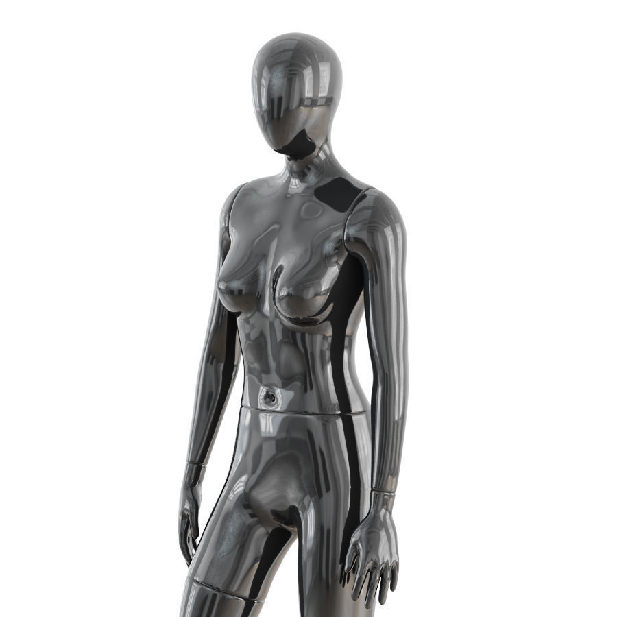 Abstract female mannequin 19 3D model_4