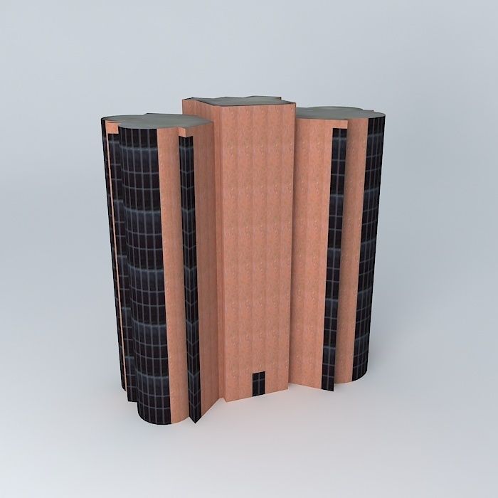 Amado Clinic Torre Consulta Free 3D model_2