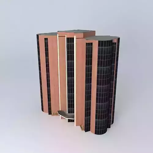 Amado Clinic  Torre Consulta Free 3D model