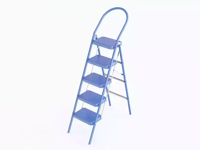 Stepladder step ladder 3D model