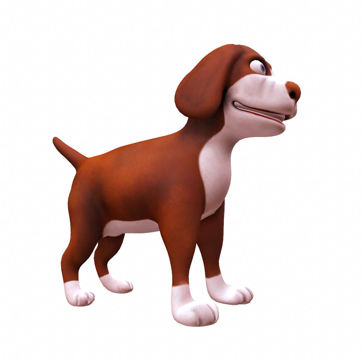 Cartoon Dog 3D model_5