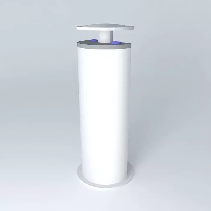 bloc Evoline avec port USB Free 3D model