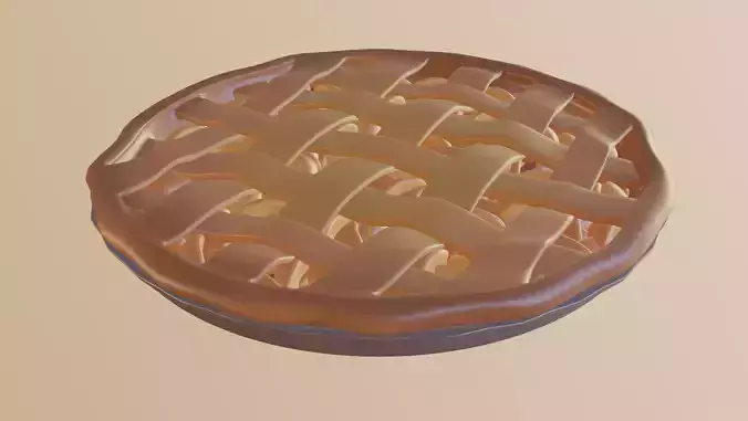 Apple Pie 3D model