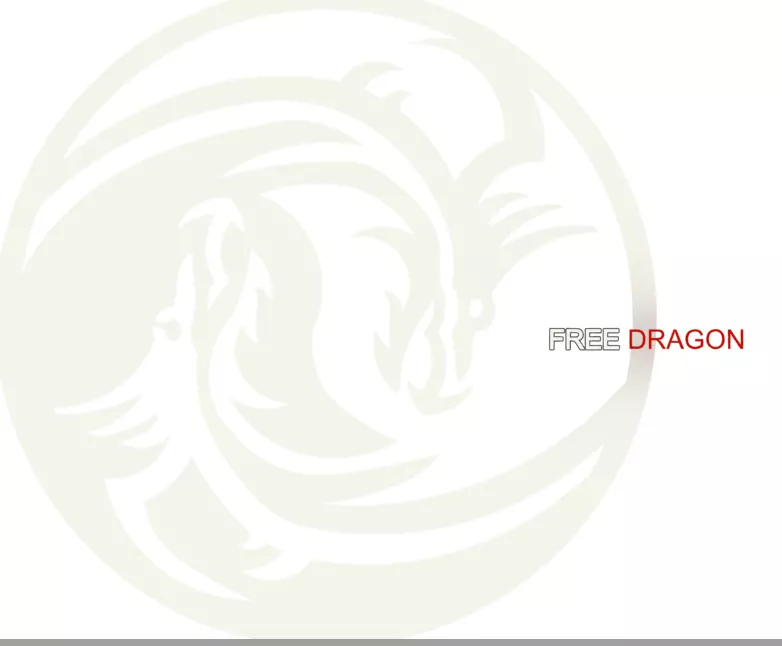Logo Dragon FRee 3d Free 3D print model