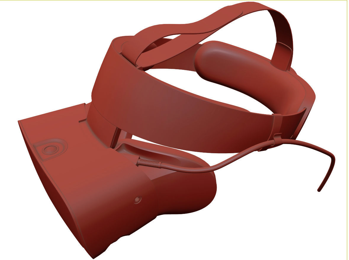 Oculus Rift S VR Headset  3D model_17