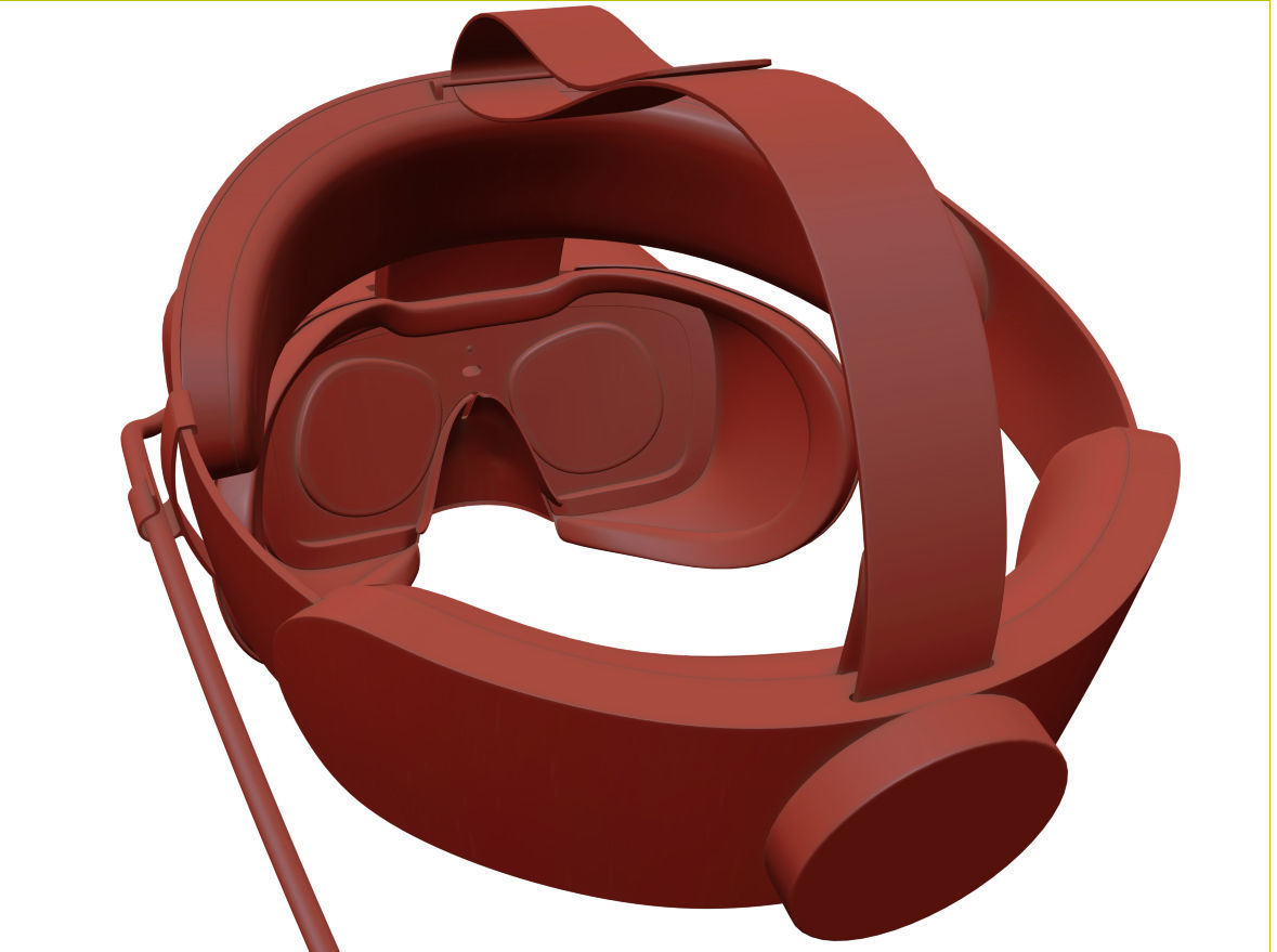 Oculus Rift S VR Headset  3D model_19