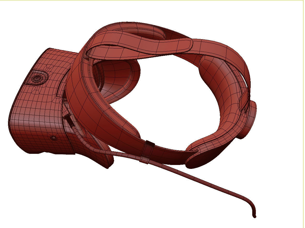Oculus Rift S VR Headset  3D model_22