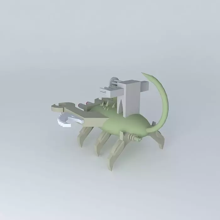 robot scorpion Free 3D model_0