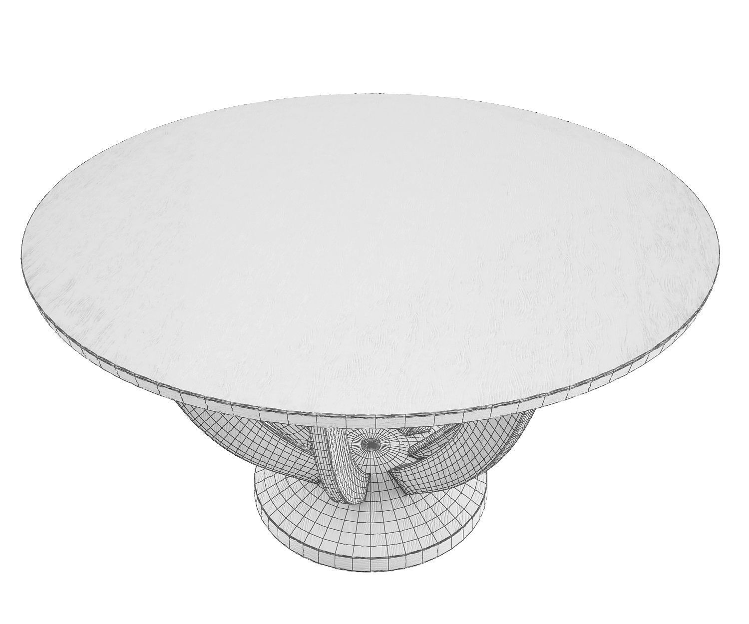 Dinning table 4 3D model_3