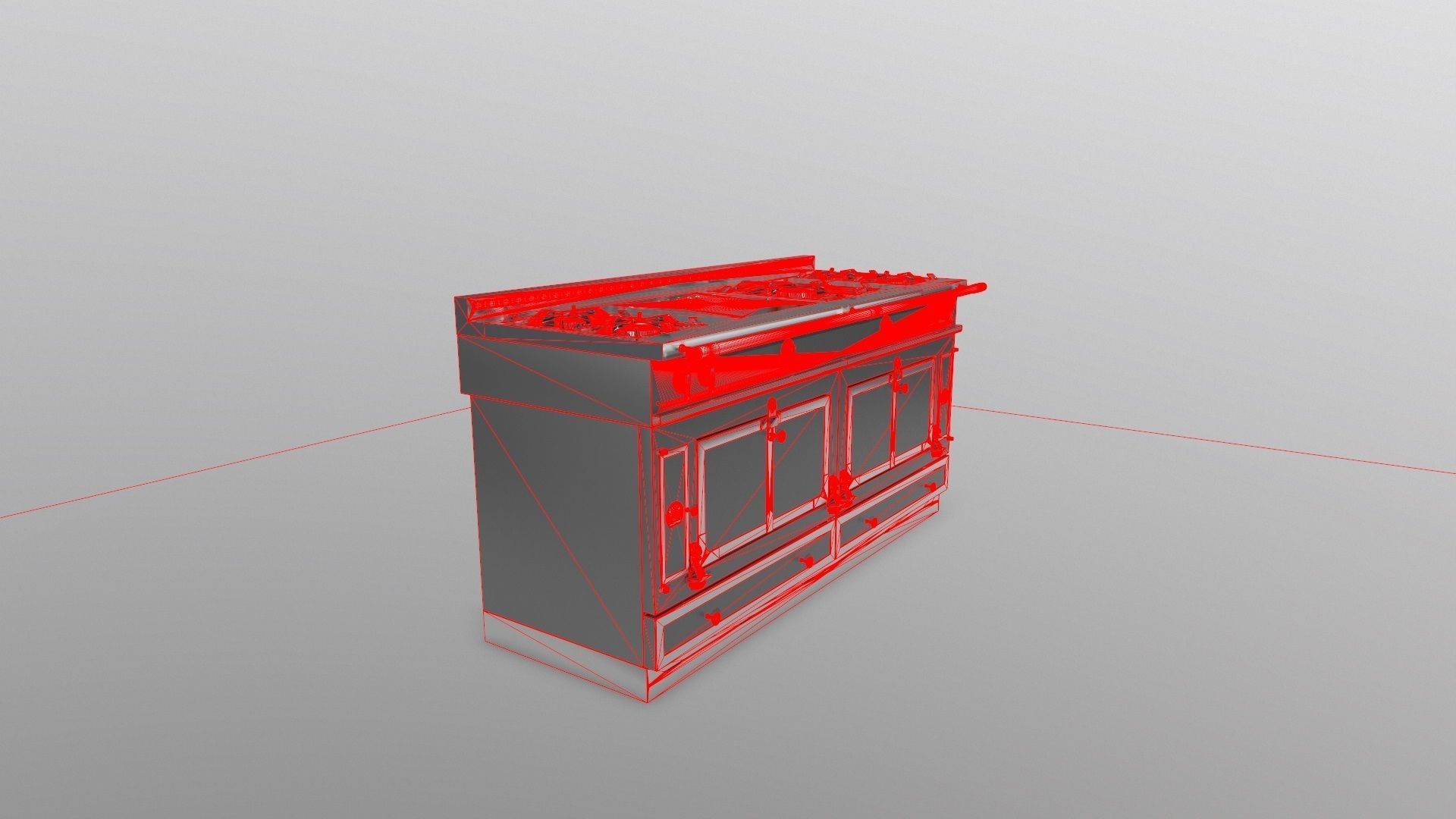 La Cornue - Grand Palais 180 3D model_3