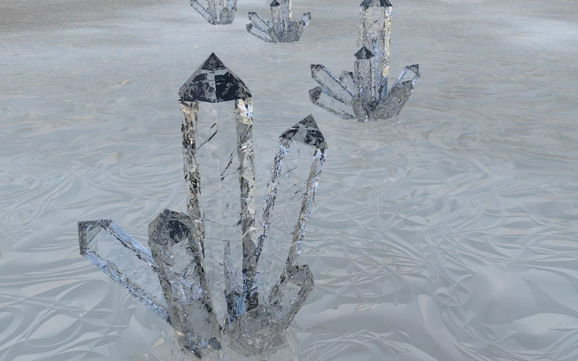 Map of minerals 3D model_0