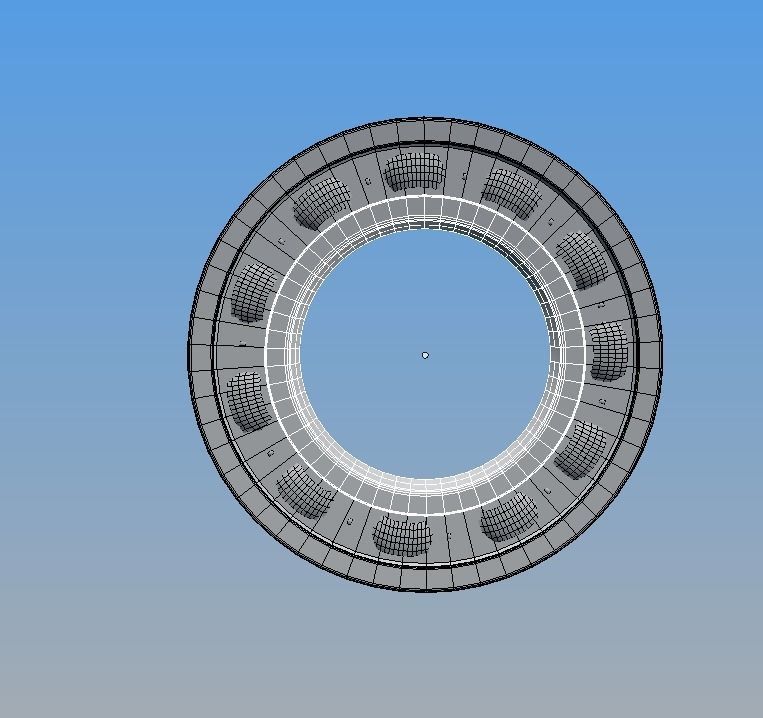 Ball bearing 3D model_9