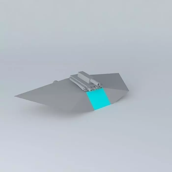 shooter jet Free 3D model