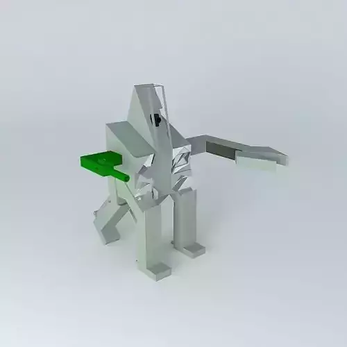 scrap bot Free 3D model