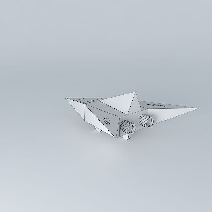 jet 2 fighter Free 3D model_4