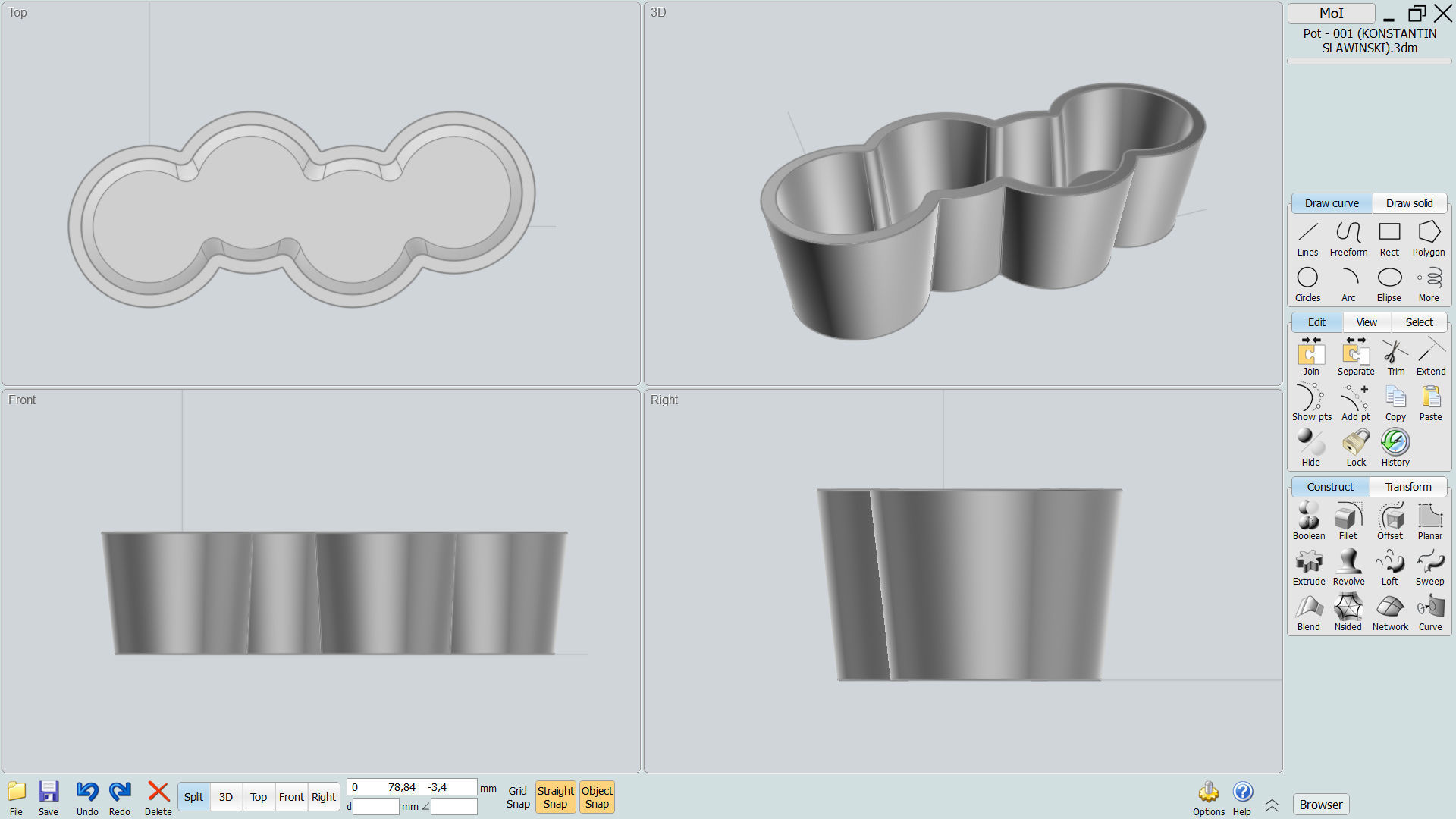 3D Print Pot - 001 Konstantin Slawinski 3D print model_5