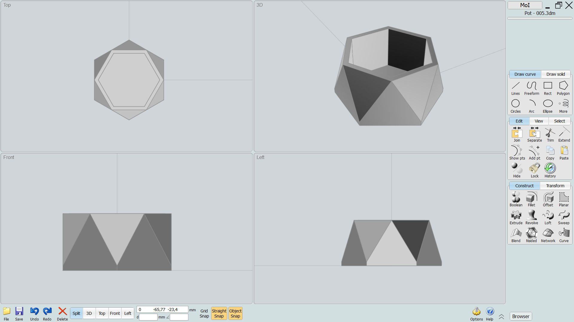 3D Print Pot - 005 3D print model_5