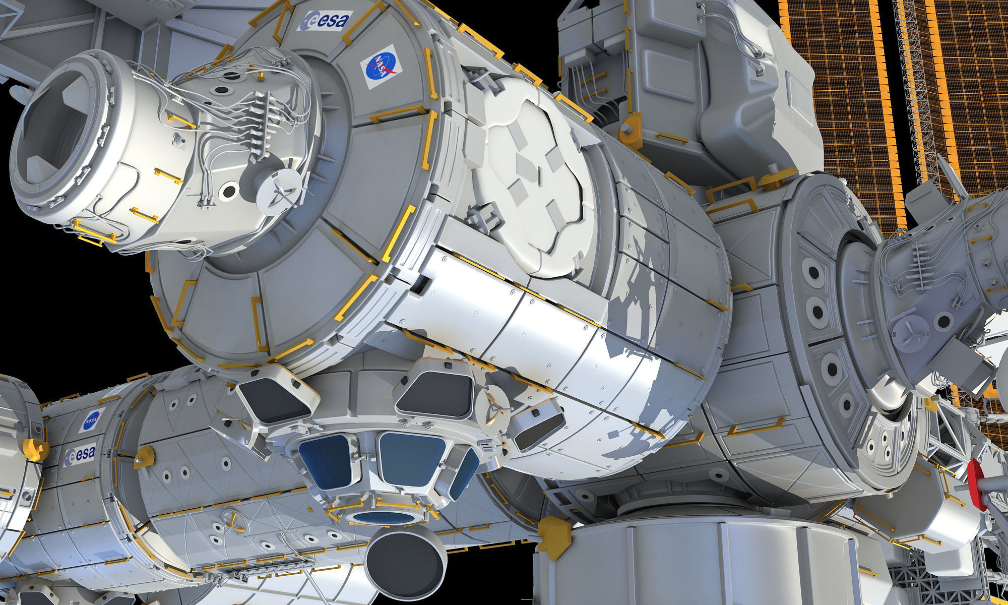 ISS International Space Station 3D model_27
