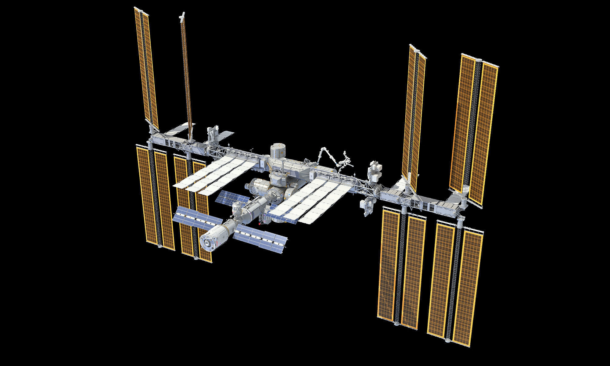 ISS International Space Station 3D model_5