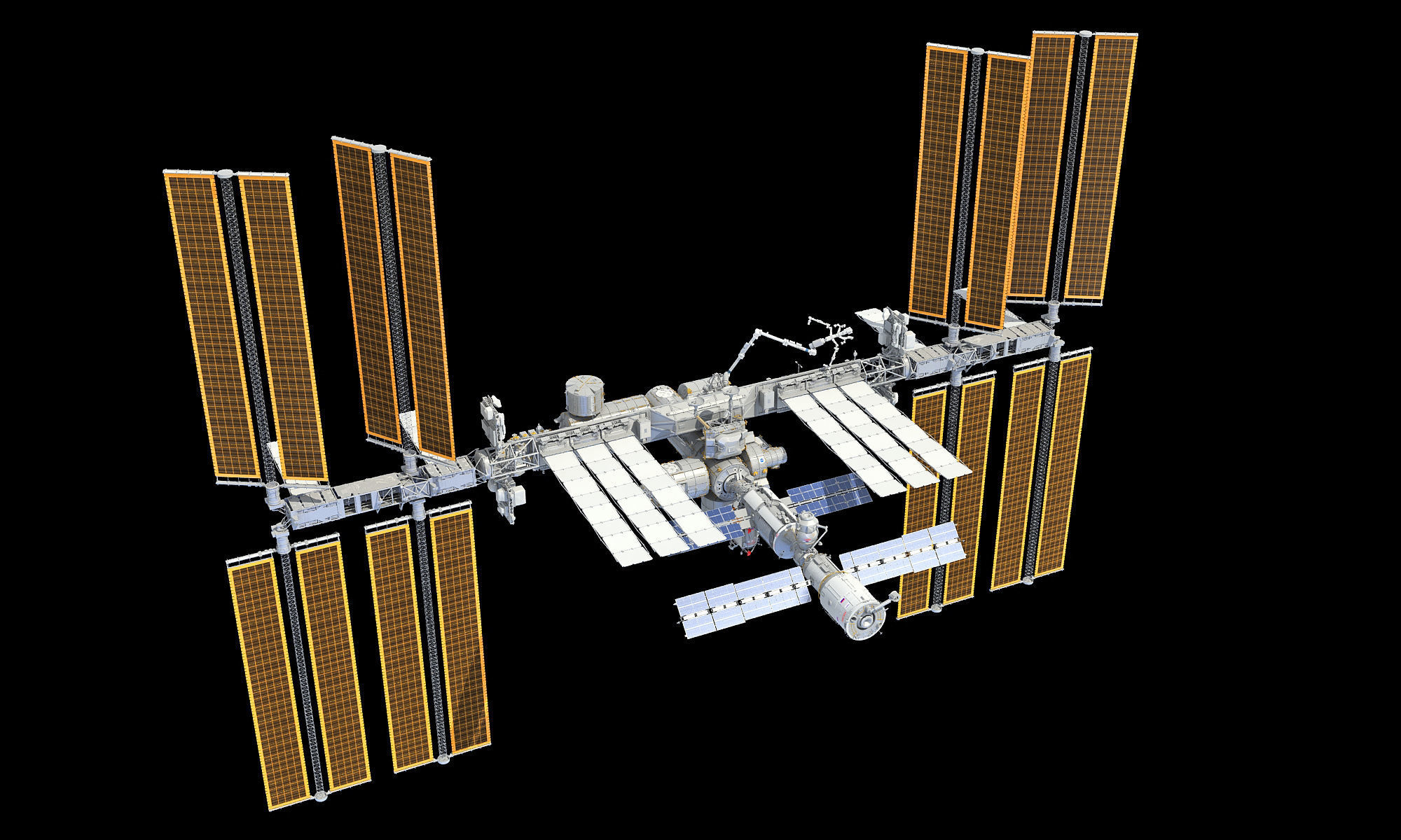 ISS International Space Station 3D model_8