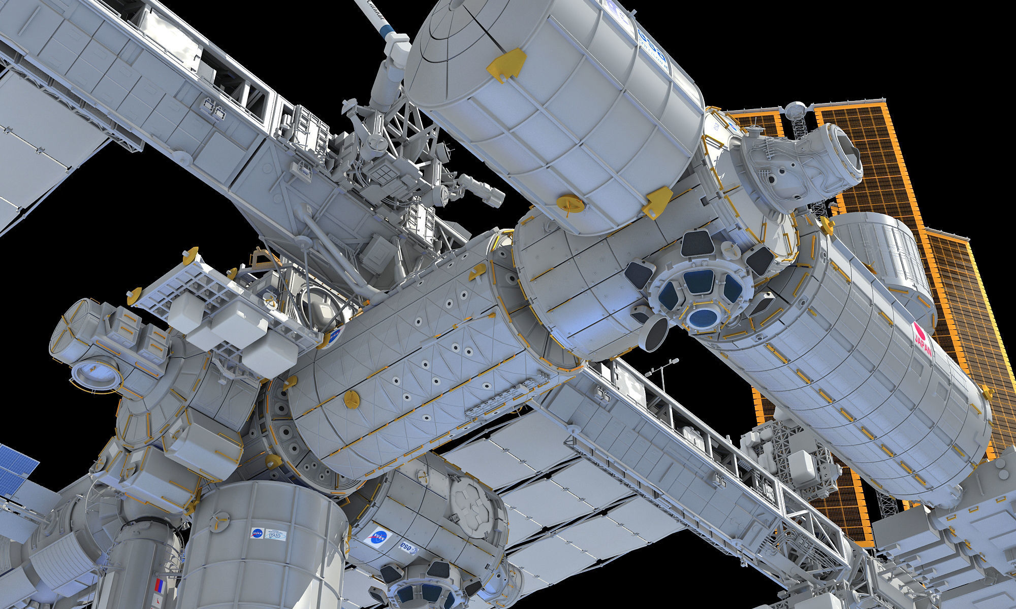 ISS International Space Station 3D model_21
