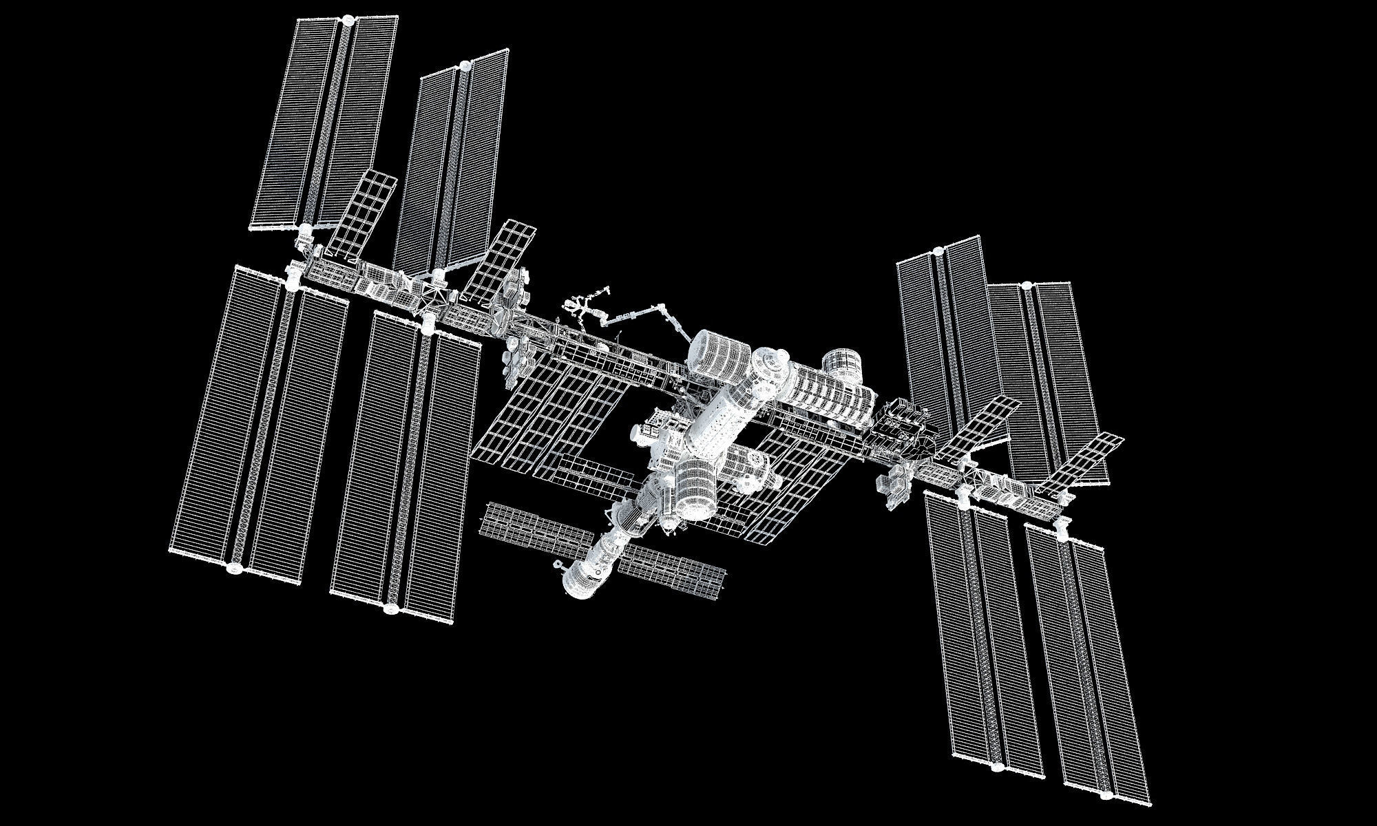 ISS International Space Station 3D model_32