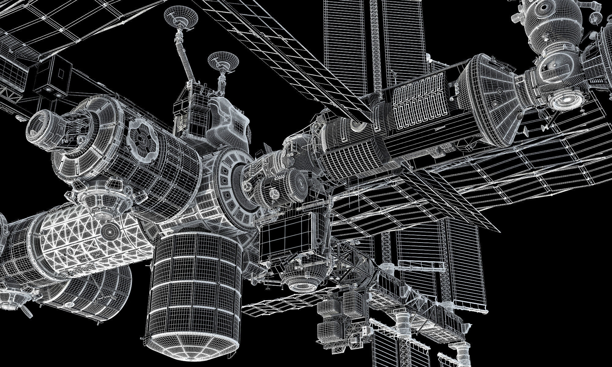 ISS International Space Station 3D model_40